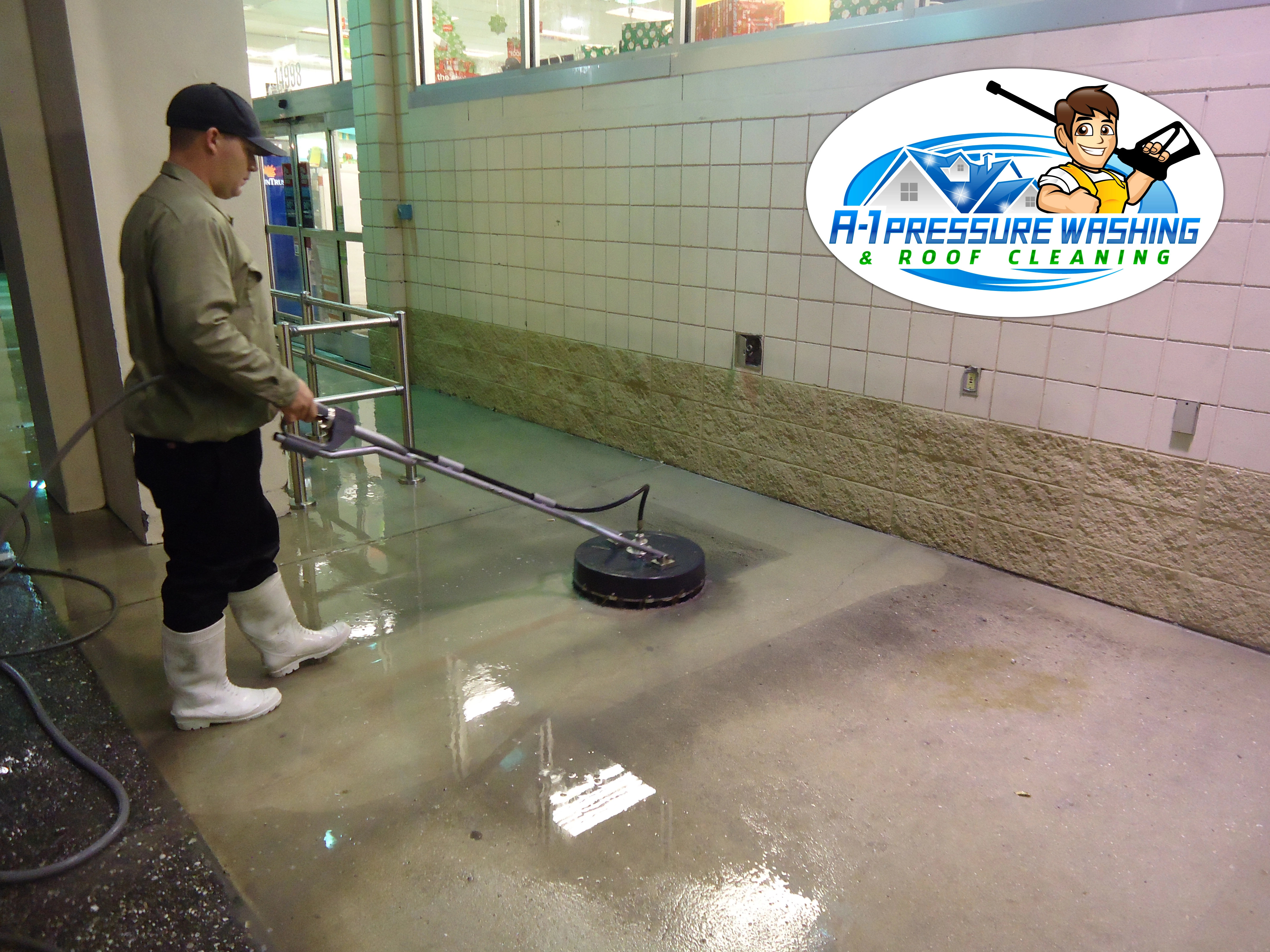 Commercial Pressure Cleaning Services | A-1 Pressure Washing & Roof Cleaning | 941-815-8454 